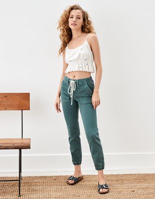 Бэби-долл AE, вышивка, с топом на бретелях — American Eagle — фото 4