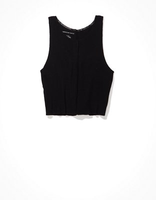 Женские топы American Eagle AE High Neck Tank Top — фото 3