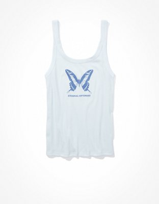 Женские топы American Eagle AE Graphic True Tank — фото 3