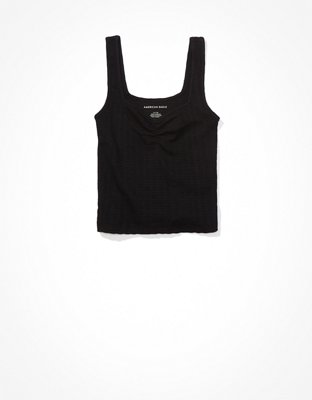 Женские топы American Eagle AE Cinch Tank Top — фото 3