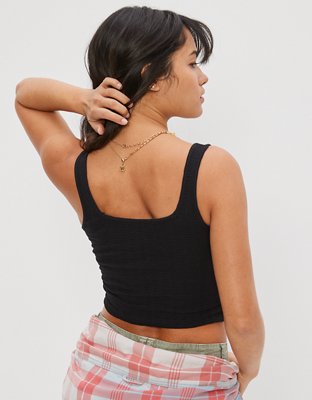Женские топы American Eagle AE Cinch Tank Top — фото 2