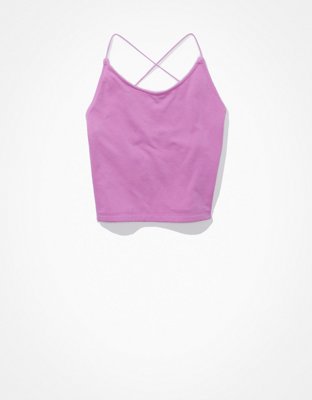 Женские топы American Eagle AE Strappy-Go-Lucky Tank Top — фото 3