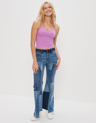 Женские топы American Eagle AE Strappy-Go-Lucky Tank Top — фото 4