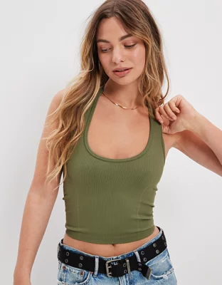 Settle Er strejke AE Super Seamless Halter Top