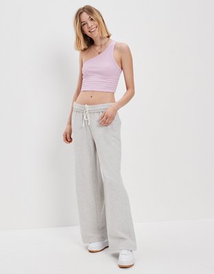 AE Cropped One-Shoulder Tank Top
