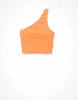 AE Cropped One-Shoulder Tank Top