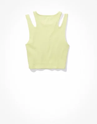 AE Shoulder Cutout Tank Top