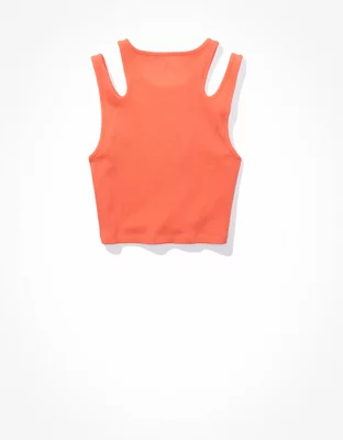 AE Shoulder Cutout Tank Top