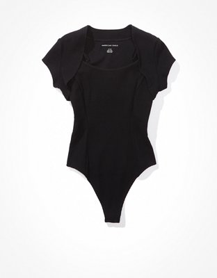 Боди AE Shrug, с топом на бретелях — American Eagle — фото 3