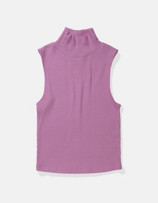 AE Mock Neck Tank Top