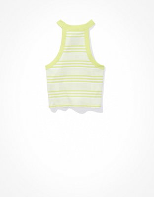 AE Cropped High-Neck Tank Top