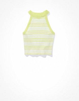 AE Cropped High-Neck Tank Top