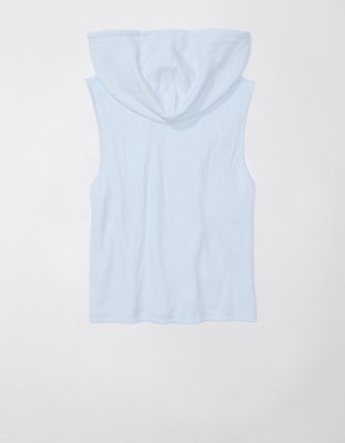 AE x The Ziegler Sisters Sleeveless Hoodie Tee