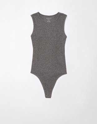 AE High Neck Plush Tank Bodysuit