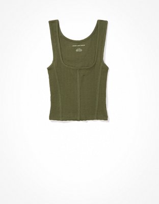 AE Cropped Corset Tank Top