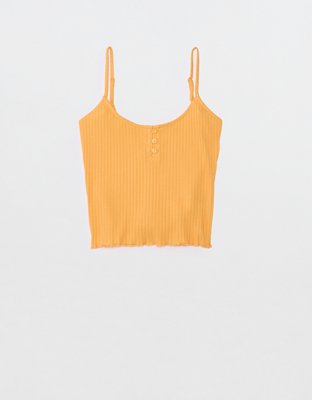 AE Daily Fave Cropped Henley Cami