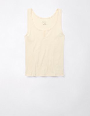 AE Cropped Mock Neck Tank