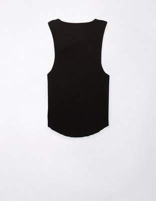 AE Daily Fave Top sin Mangas con Cuello Alto