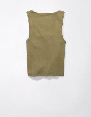 AE Square-Neck Main Squeeze Tank Top