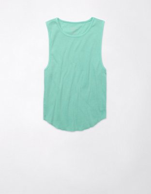 AE Square Neck Plush Tank Bodysuit