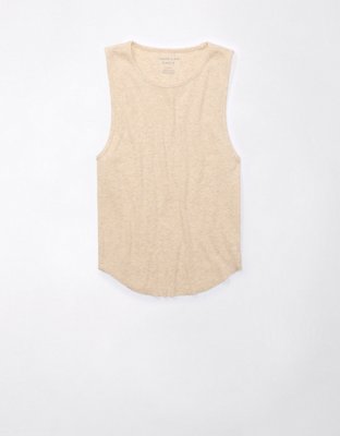 Smocked High-Neck Tank