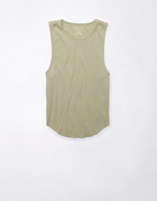 AE Daily Fave Top sin Mangas con Cuello Alto