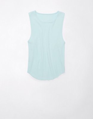 AE Daily Fave Top sin Mangas con Cuello Alto