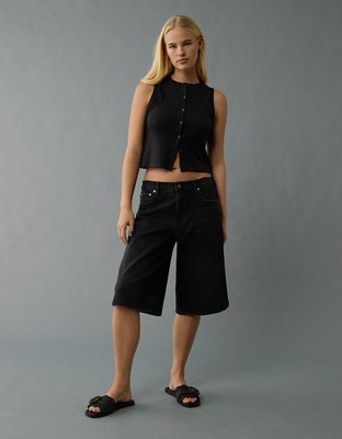AE Button-Up Tank Top