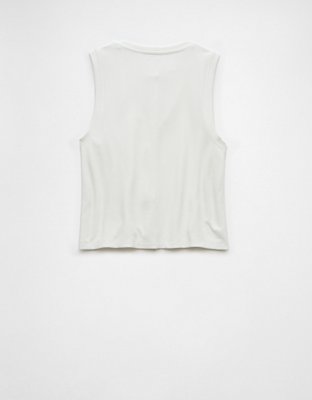 AE Button-Up Tank Top