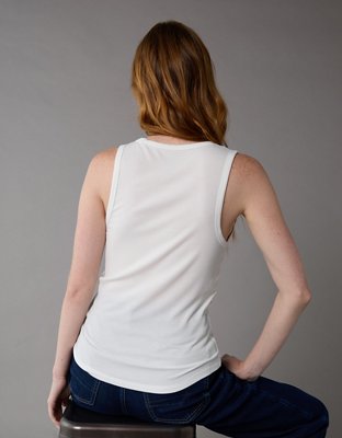 AE Soft & Sexy Scoop Neck Tank Top | American Eagle