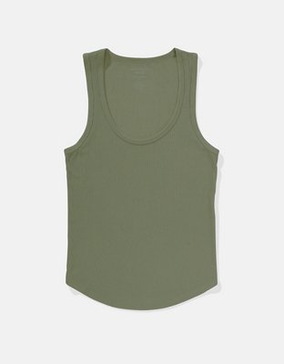 Top sin mangas con cuello caído Soft & Sexy AE