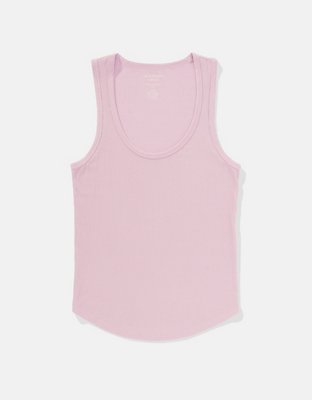 Top sin mangas con cuello caído Soft & Sexy AE