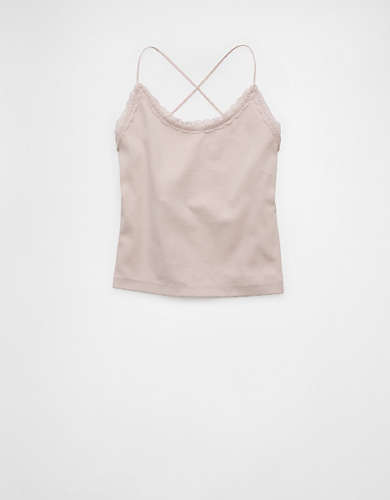 AE Strappy Go Lucky Cropped Lace Tank Top AE Strappy Go Lucky Cropped Lace Tank Top