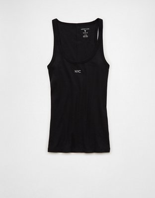 Женские топы American Eagle AE Embroidered Tank Top — фото 3