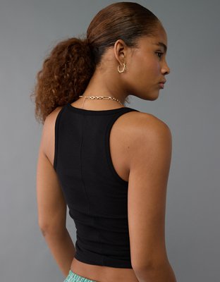 Женские топы American Eagle AE Embroidered Tank Top — фото 2