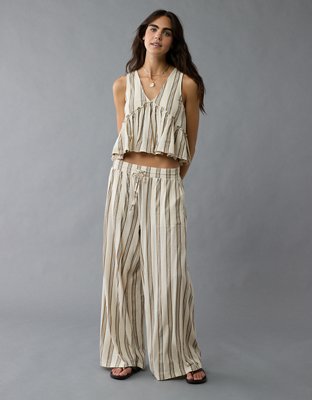 AE Sunchaser Knit V-Neck Swing Tank Top