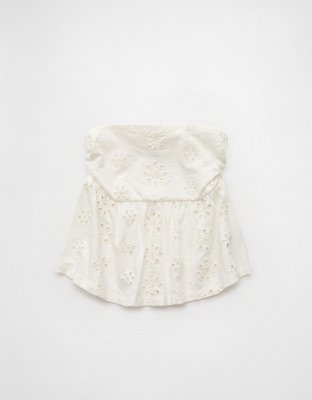 AE Sunchaser Knit Babydoll Tube Top