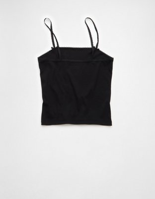Camisola con ribetes de encaje AE