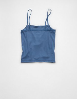 Camisola con ribetes de encaje AE