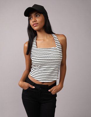AE Corset Halter Tank Top