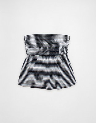 AE Sunchaser Knit Babydoll Tube Top