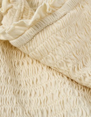 AE Sunchaser Knit Smocked Bandeau