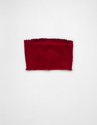 AE Sunchaser Knit Smocked Bandeau