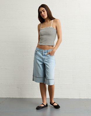 Camisola con ribetes de encaje AE