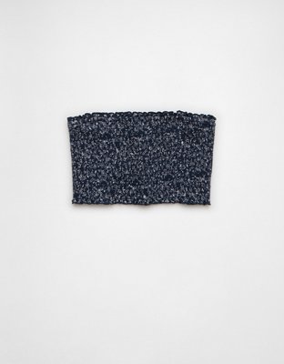 AE Sunchaser Knit Smocked Bandeau
