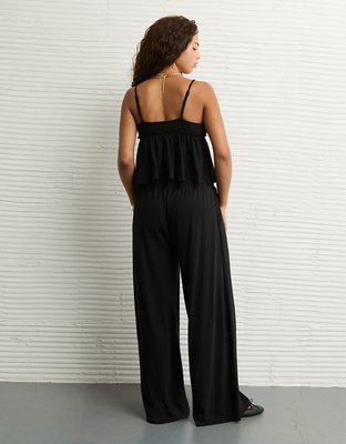 AE Sunchaser Knit Crochet Babydoll Cami