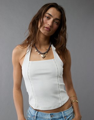 [CERRIC] LACE HALTER NECK TIED SLEEVELESS /追跡付 61DVCMGJj1L._UY350_.jpg