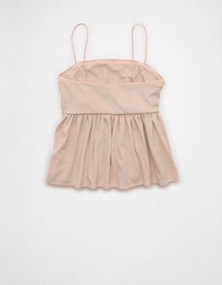 AE Velvet Babydoll Tank Top