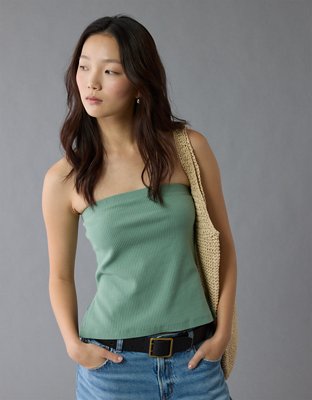 AE Main Squeeze Side Slit Tube Top