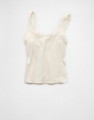 AE Lace Strap Tank Top